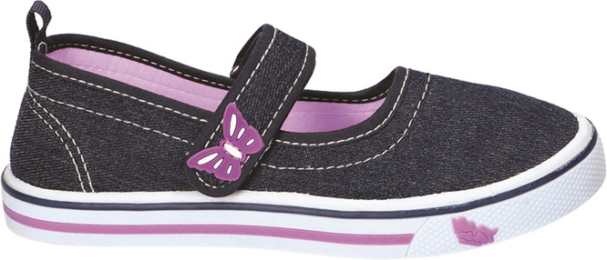 American Club CTEN-146 children's sneakers black and navy blue size 31-35