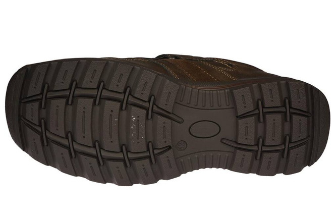 Hanson M8189-15CHBR men's transitional shoes brown size 41-46
