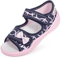 Tenisówki dziecięce Viggami BASIA DRUK granatowe rozm.26-30