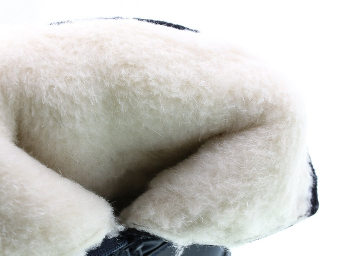 Children's snow boots Clibee BHB809-2BU navy blue size 27-32