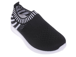 Apawwa BZ47BLWH children's sneakers black size 26-31