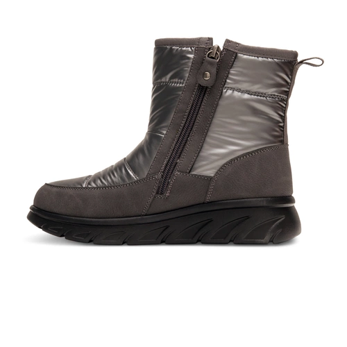 Women’s snow boots Jankowski DB-3-404DGY silver, sizes 36–41