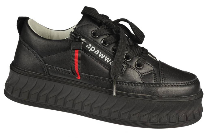 Buty sportowe dziecięce Apawwa CTC816BL czarne rozm.31-36