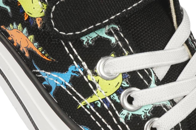 Tenisówki dziecięce Apawwa BRC449-1BL czarne rozm.25-30