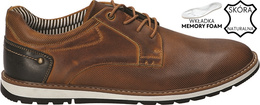 Półbuty męskie American Club MCY-191 brązowe rozm.42-44