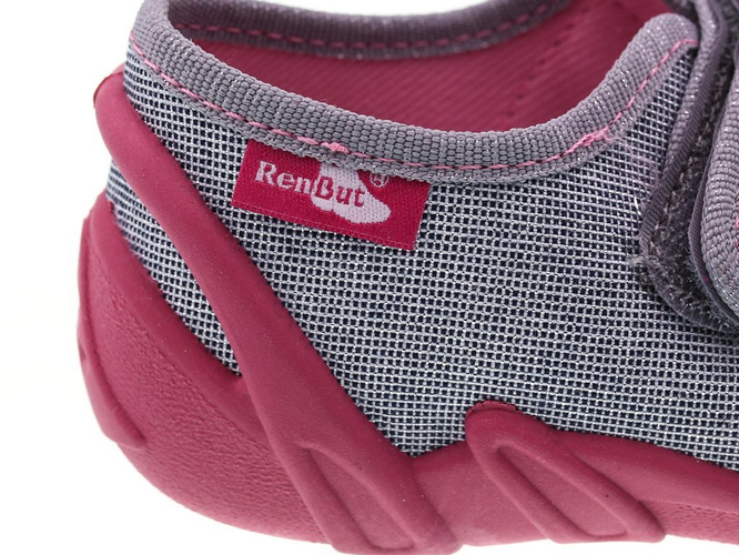 Tenisówki dziecięce na pary Ren But  RB112NP-0826L szare rozm.19-25