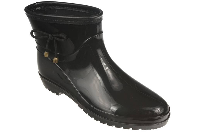 Women's insulated galoshes Lano DXK-07-2BLBL black size 36-41