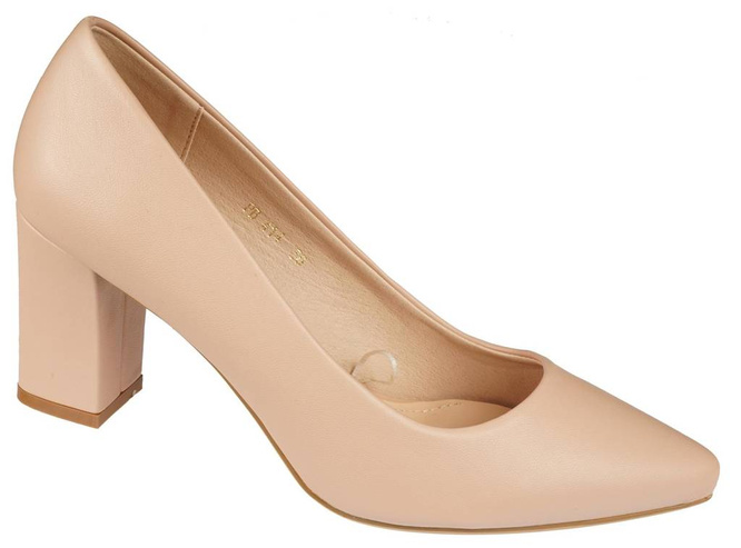 Sergio Leone women's pumps DPB414CI beige size 36-40