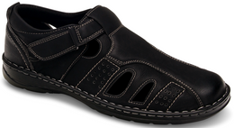 Men's sandals Skotnicki MP-4-7008BL black, sizes 41-46