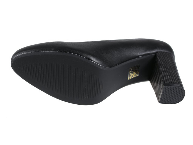 Women's pumps Sergio Leone DPB130CZPU black size 36-40