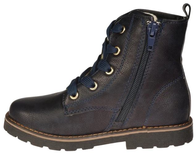 Buty zimowe dziecięce American Club BAB-17182E czarne i granatowe rozm.27-31