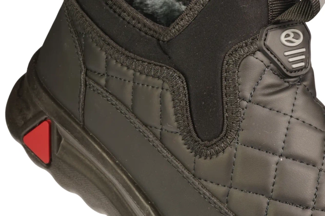 Women's snow boots Feisal DSH22-6BL black sizes 37–42