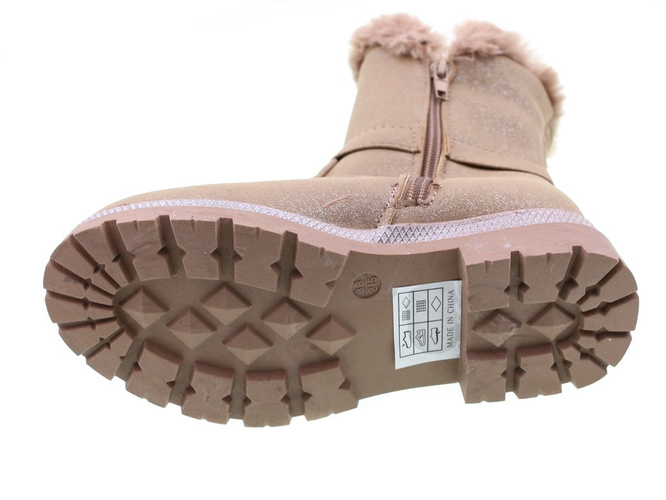 Children's winter shoes Shades C6630-3DKH beige size 31-36