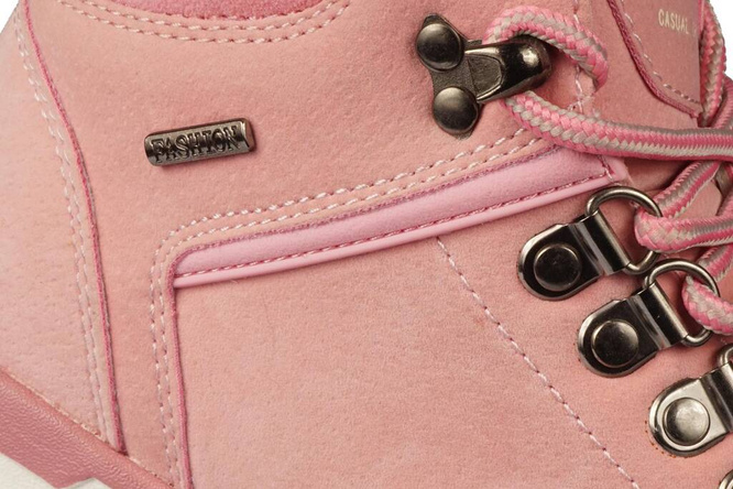 Buty zimowe damskie Goodin DGD-WNT16PI różowe rozm.36-41