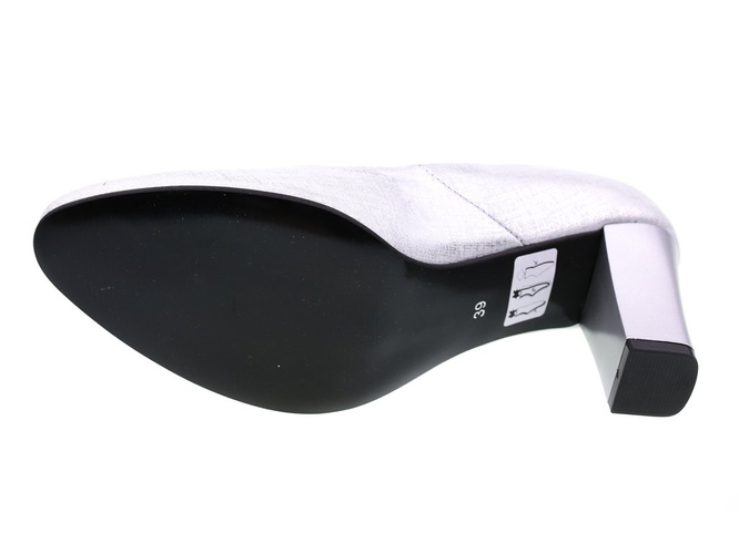 Czółenka damskie BratBut-Natalii D193ABI białe rozm.36-40