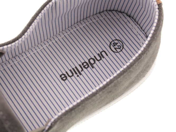 Tenisówki męskie Underline MT-4-0919GY szare rozm.41-46