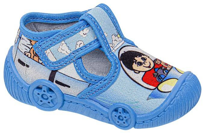 Children's Viggami Kamil blue sneakers, size 20-25