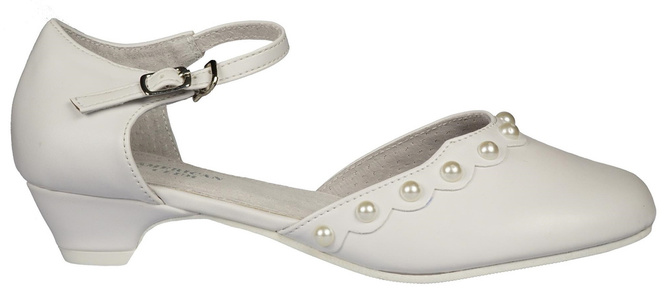 American Club CKOM-59 girls' shoes, white, sizes 36-38