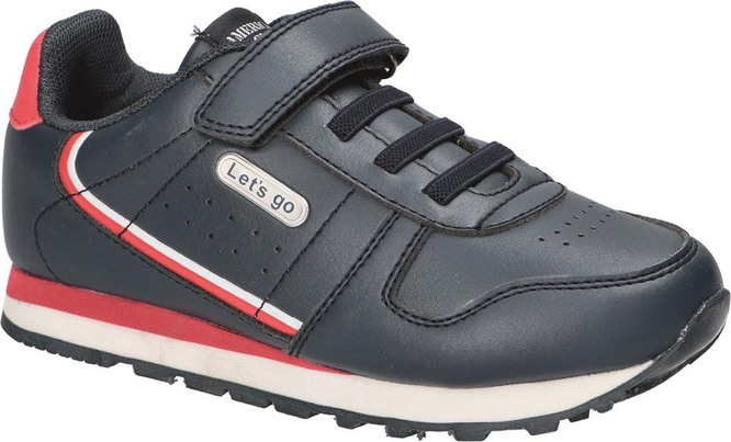 American Club CES-63 children's sports shoes, black and navy blue, size 32-36