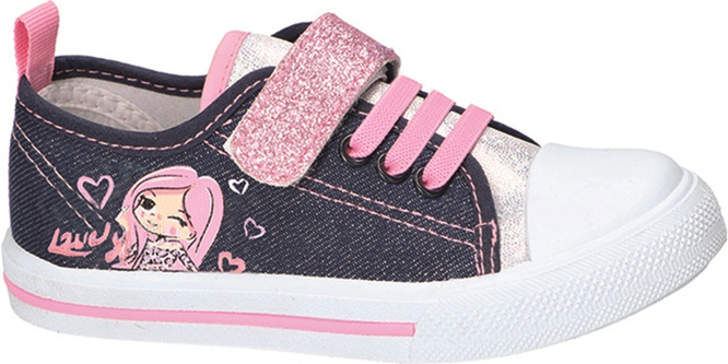 Children’s Sneakers American Club BTEN-132 Navy and Gray Sizes 26-30