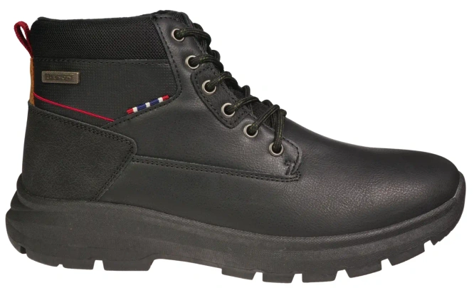 American Club MRH-118 men's winter shoes, black, sizes 41-46