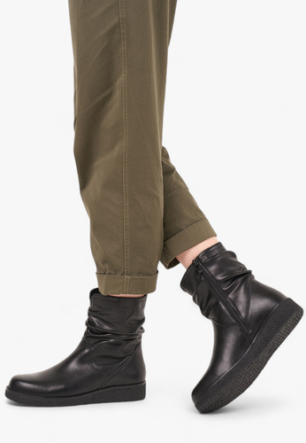 Buty zimowe damskie Sergio Leone DBT294-SCZ czarne rozm.36-40