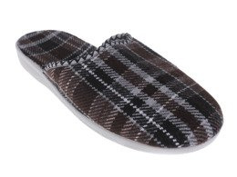 Men's textile slippers Fatex MF2162 gray size 41-46