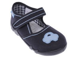 Children's sneakers for pairs Ren But CAR NAVY navy blue size 19-27