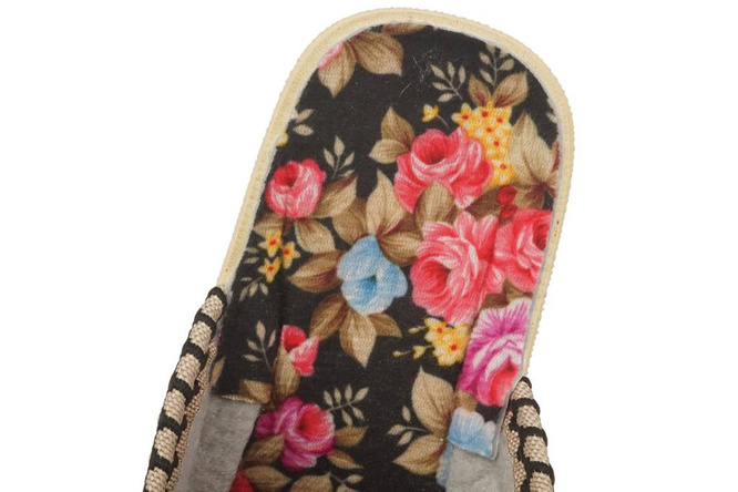 Women's textile slippers Fatex DF2154 multicolor, size 36-41