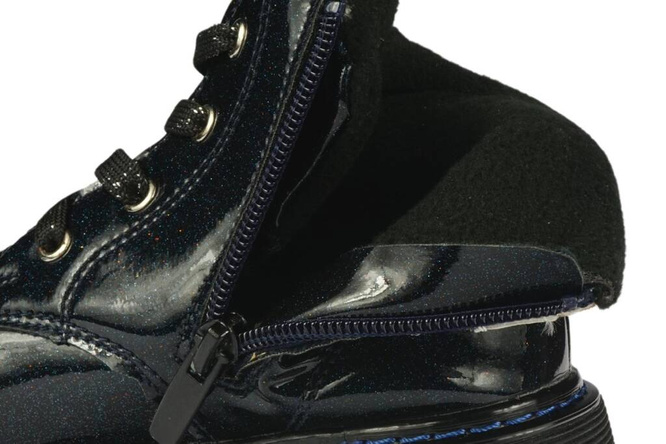 American Club BES-139 children's winter shoes, pink and black, sizes 25-29