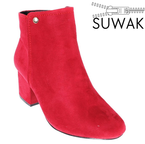 Transitional women's shoes Goodin DBM-102RE red, size 36-40