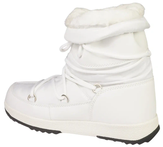 American Club DSN-47 women's snow boots, black and white, sizes 36-41