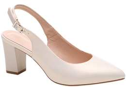 Sergio Leone DSK175PE women's sandals, pearl, sizes 36-40