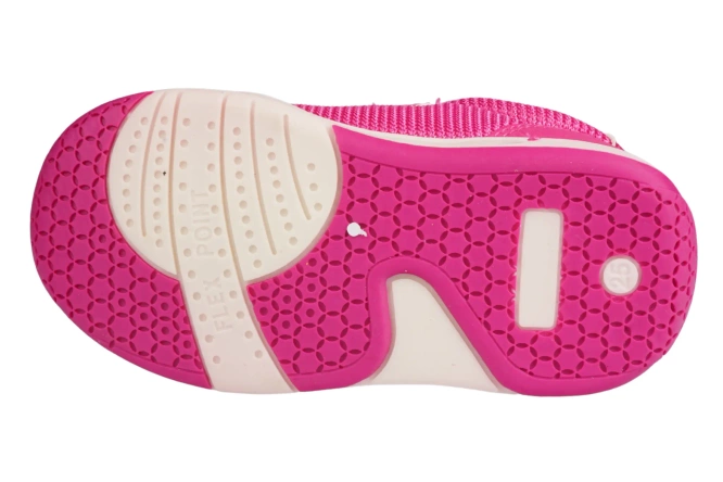 Buty sportowe dziecięce American Club A6759A granatowe i różowe rozm.21-26