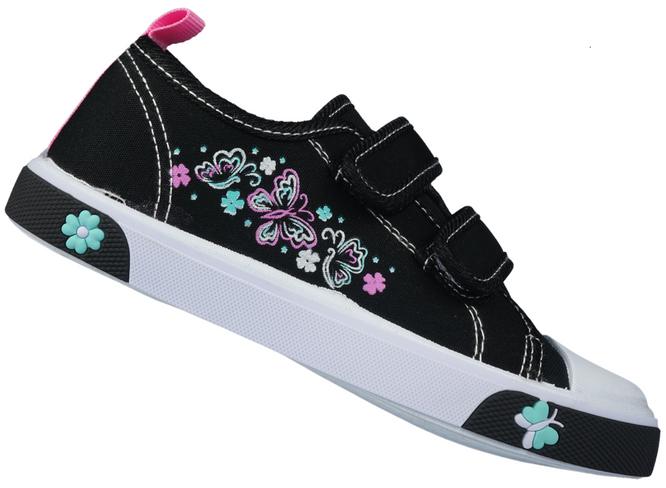 Tenisówki dziecięce American Club CTEN-145 czarne i granatowe rozm.31-35