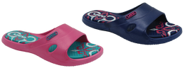 Children's pool slippers Lano CKL-2-3060-17M navy blue and pink size 26-36