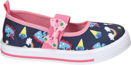 American Club ATEN-101 children's sneakers pink and navy blue, size 22-25