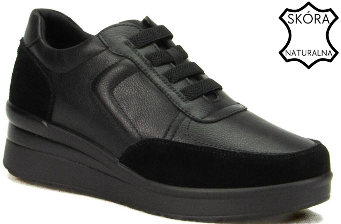 Sergio Leone DPB236-SCZ women's half-boots black size 36-40