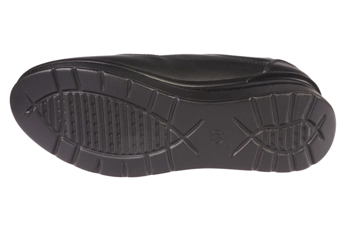 Półbuty damskie Sergio Leone DPB228CZPU czarne rozm.37-41