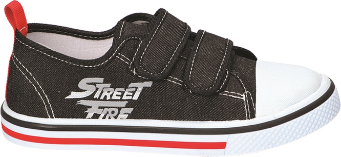 American Club CTEN-155 children's sneakers black and navy blue size 31-35