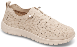 Women's moccasins Skotnicki DP-3-4024BE, beige, sizes 36-41