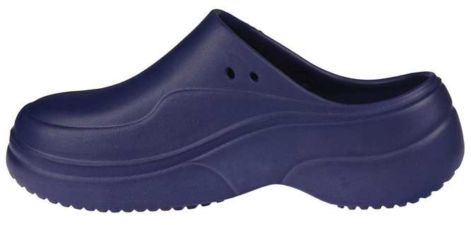 Klapki basenowe damskie American Club DNH-73 granatowe i różowe rozm.37-41