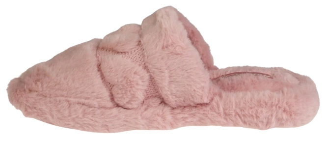 Pantofle damskie Meteor V269 WYTŁOCZKA różowe rozm.36-40