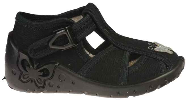 Children's sneakers ZetPol TOSIA BLACK black size 19-27