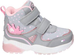American Club BRL-132 children's winter shoes, gray and navy blue, sizes 25-29