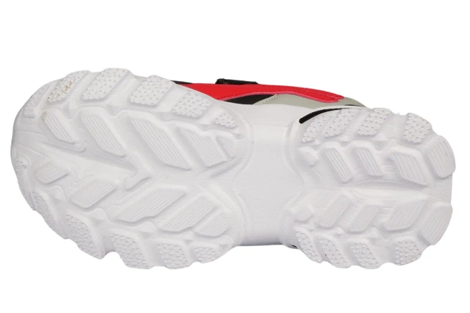 American Club BBS-21 black-red and black-blue children's sports shoes, size 27-31