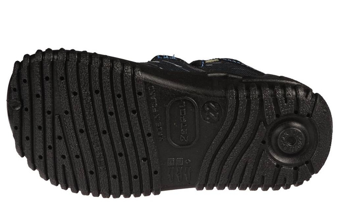 ZetPol PIOTRUŚ BLACK children's sneakers black size 18-27