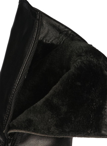 Buty zimowe damskie Skotnicki DB-3-190BL czarne rozm.36-41