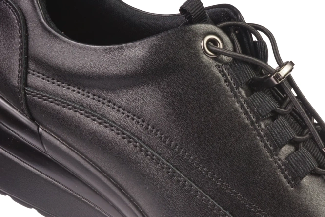 Półbuty damskie Sergio Leone DPB228CZPU czarne rozm.37-41