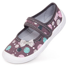 Tenisówki dziecięce Viggami ANETA DRUK szare rozm.26-36